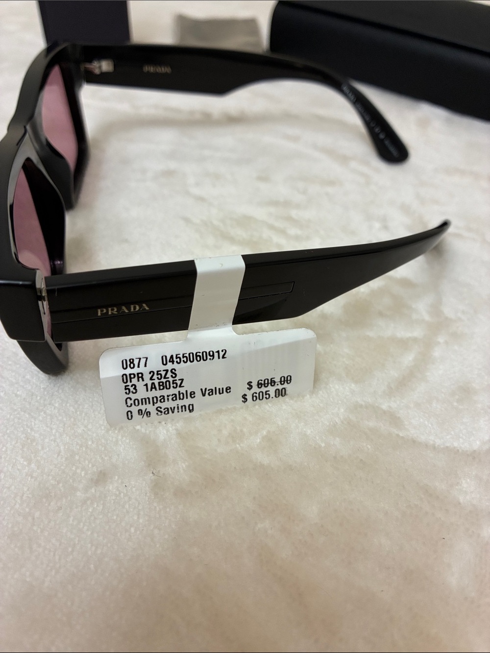 Prada PR257S Polarized Sunglasses. NWT. Full Inclusion. $620 retail - Picture 2 of 11